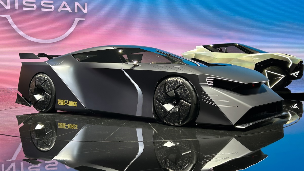 Live Photos And Video Of Nissan's Concept 2020 Vision