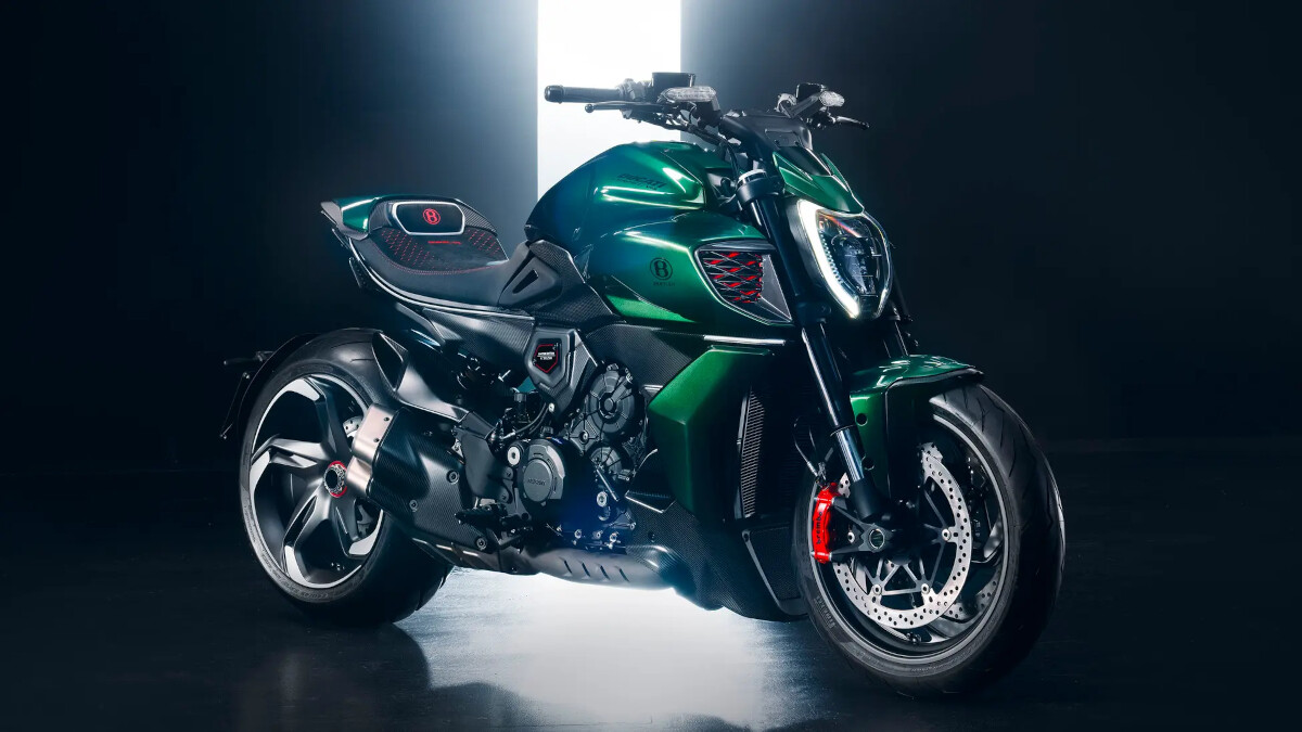 The Ducati Diavel For Bentley Is A Batur Inspired Cruiser