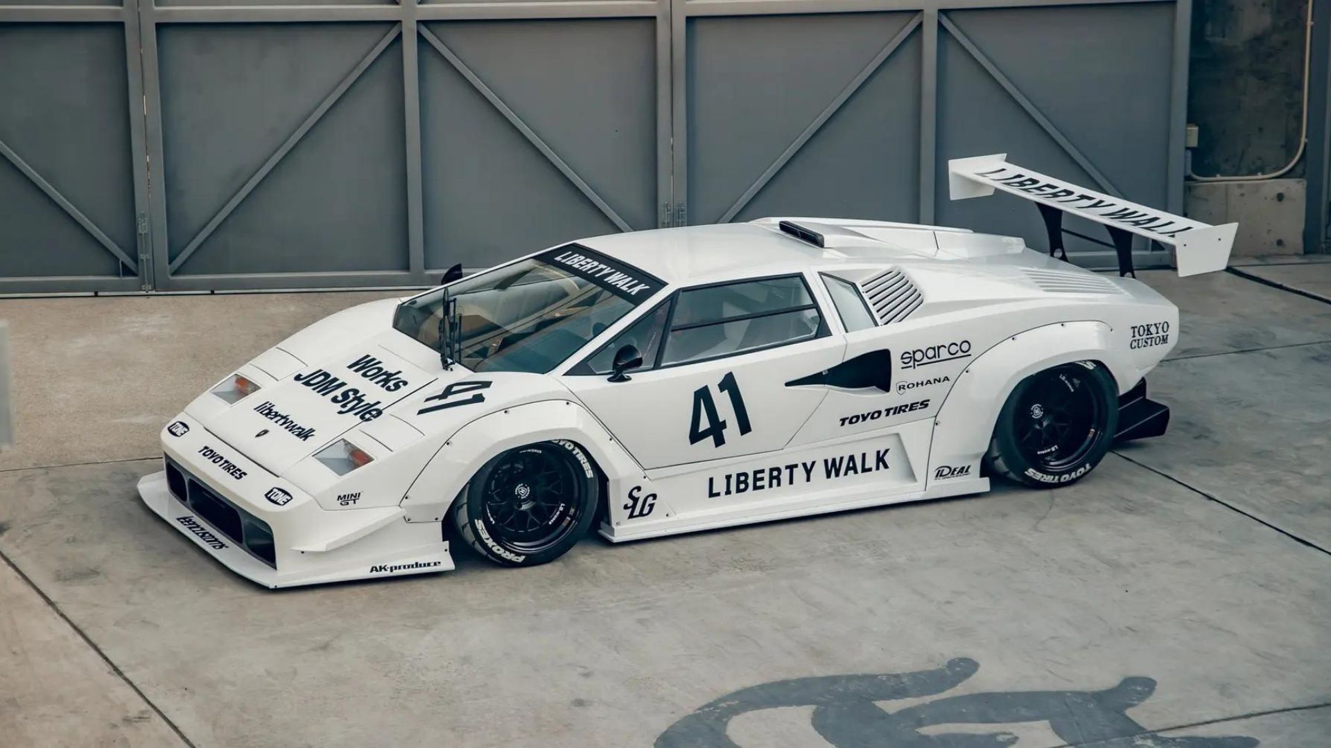 The Countach by Liberty Walk won't please purists