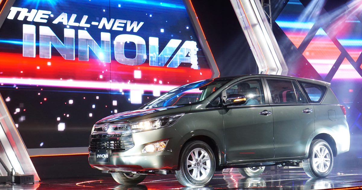 The Toyota Innova MPV Is Launched In Style