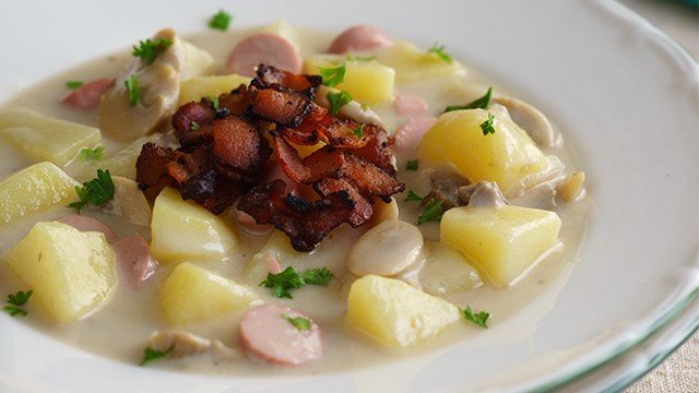 Potato And Mushroom Chowder Recipe