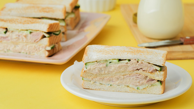 Creamy Tuna And Cucumber Sandwich Palaman Recipe