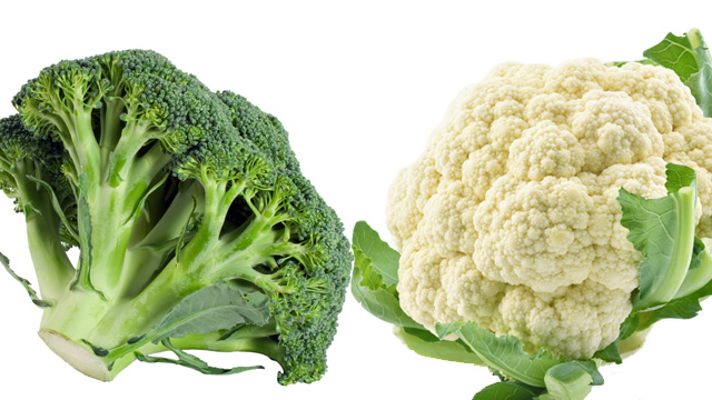 Broccoli vs. Cauliflower