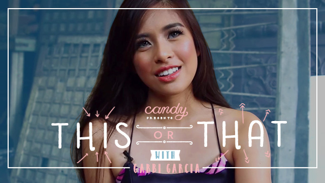 Gabbi Garcia Plays This Or That With Candy 