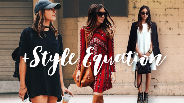 Style Equation: Mini Dress And Boots 