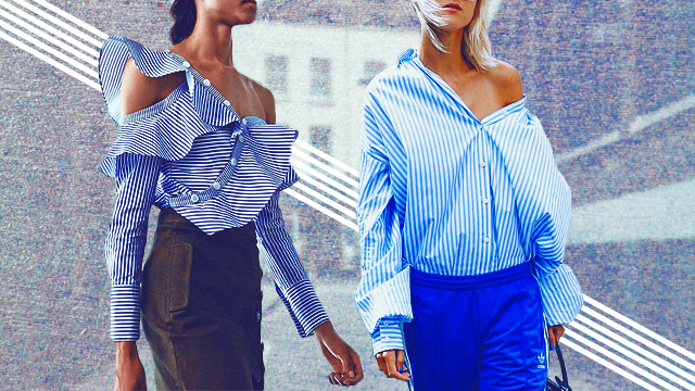 Here's How to Update Your Favorite Off-Shoulder Look