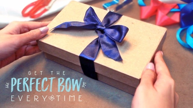 Here's How You Get the Perfect Bow Every Time