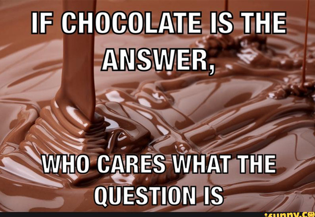 Image result for chocolate  meme