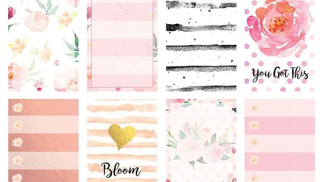 We Found the Prettiest Stickers for Your Planners!