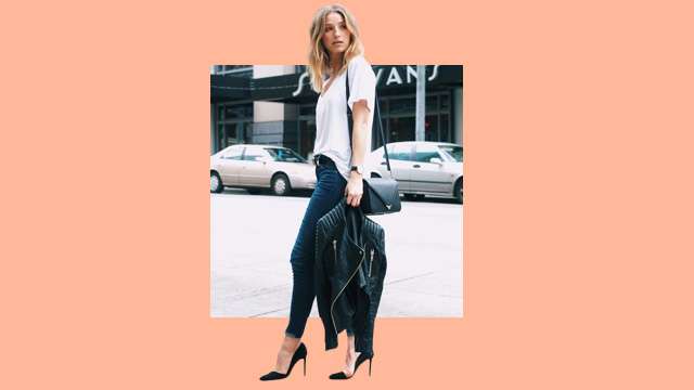 This Is How You Make the T-Shirt and Jeans Combo Look Cool Again 