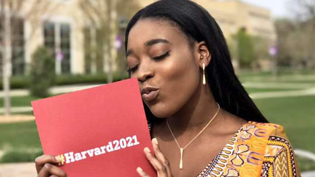 This Girl Went to Prom with Her Harvard Acceptance Letter
