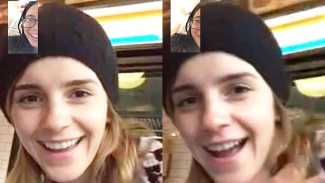 This Lucky Filipina Got Words of Encouragement from Emma Watson via Facetime