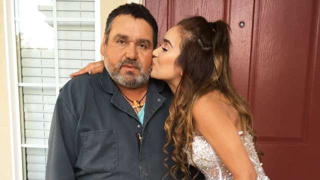 This Girl Put on Her Prom Look Again for Her Dad Who Missed the Event