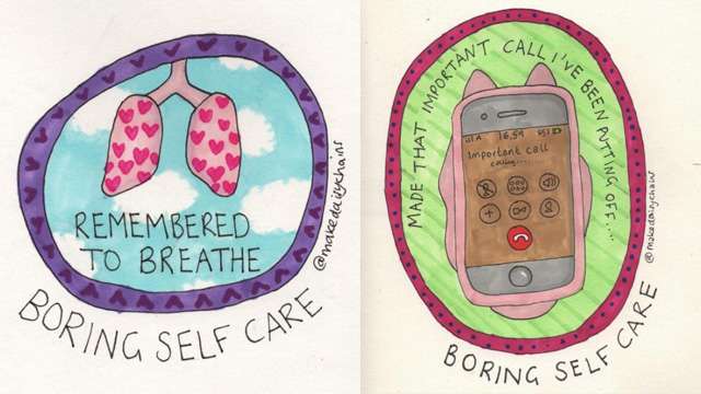 These Illustrations Show the Struggles and Victories of Mental Illness