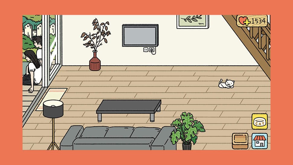 This Mobile Game About Staying Home And Feeding Your Cat Is Everyone's Latest Obsession