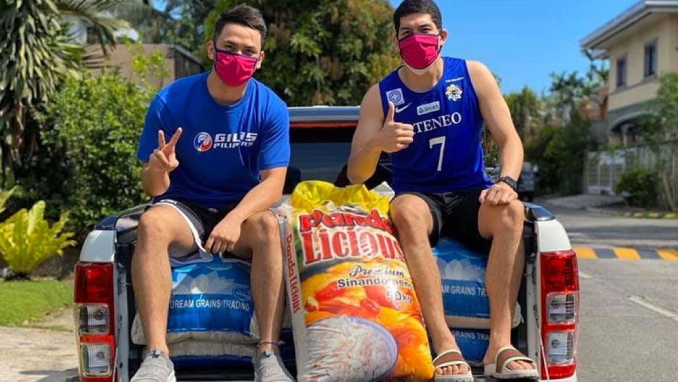 Twins Mike, Matt Nieto Assist Their Ninong, Mayor Kit, In Serving Cainta Residents
