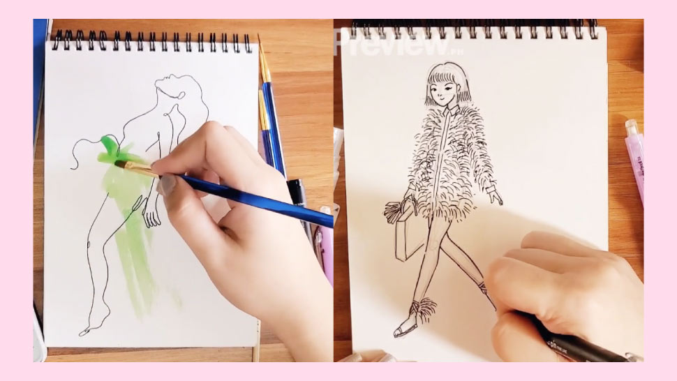 5 Easy Tutorials To Follow If You Want To Learn Basic Fashion Illustration