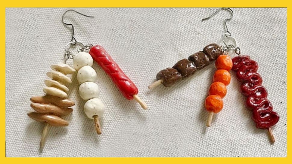 So Cute! These Earrings Are Perfect If You're Obsessed With Street Food