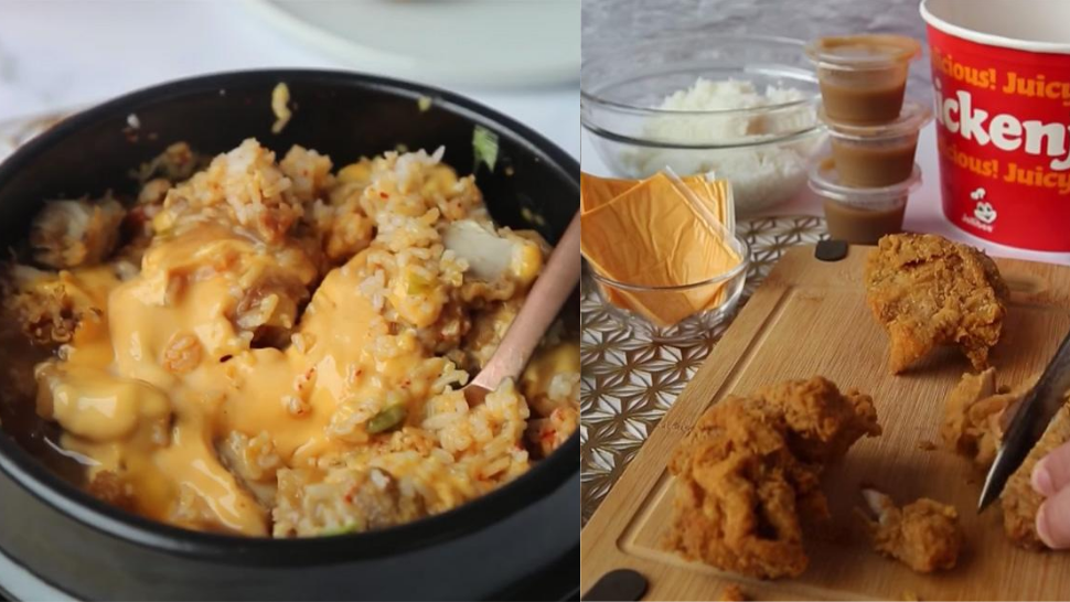 This Cheesy Kimchi Rice, Jollibee Chickenjoy Recipe Will Be Your Next Midnight Snack