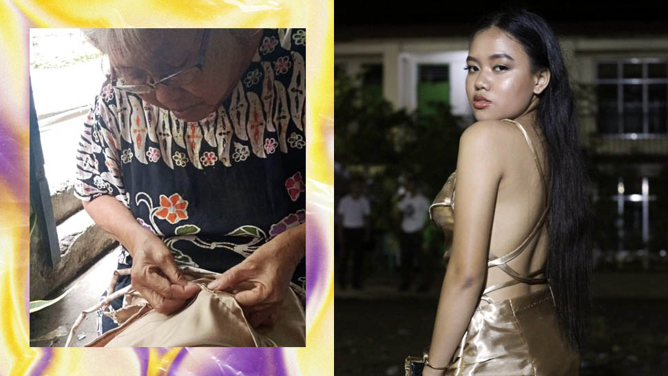 This Student's Beautiful Prom Dress Was Hand-Sewn by Her Grandma
