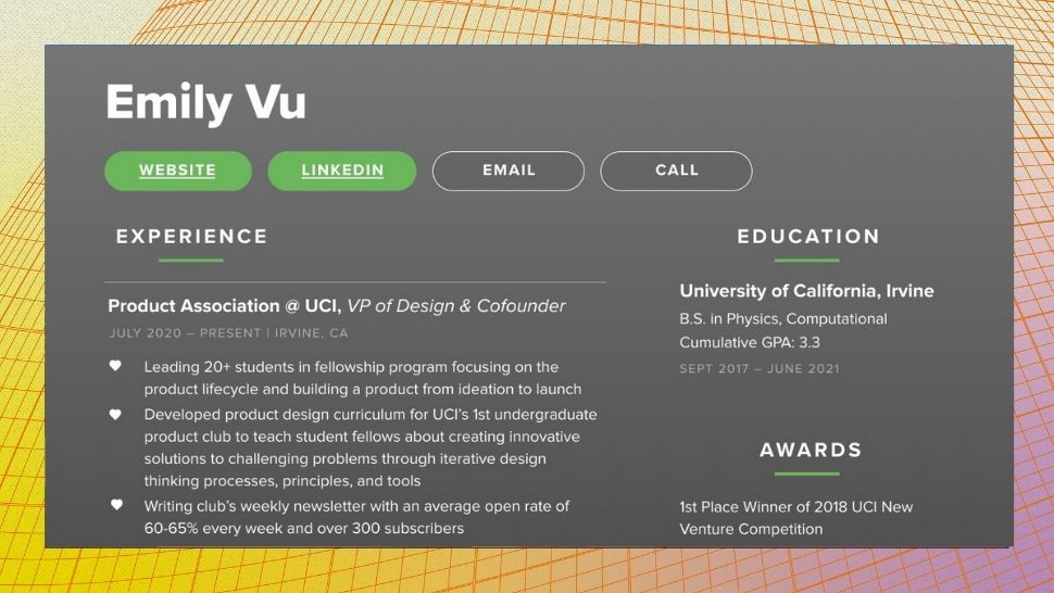 This Student Made a Spotify-Themed CV and Got Noticed by a Spotify Employee