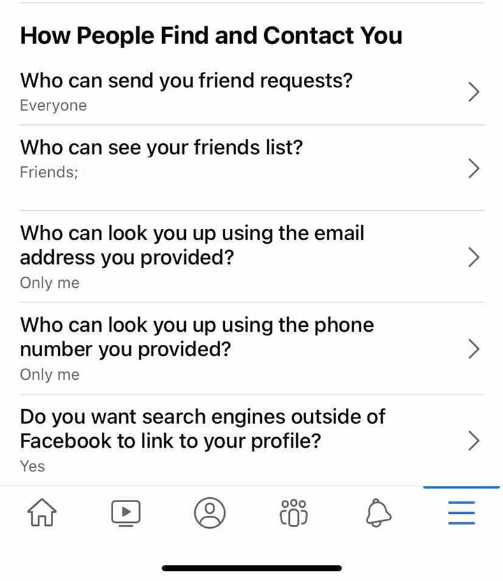 how to search a friend with phone number on facebook