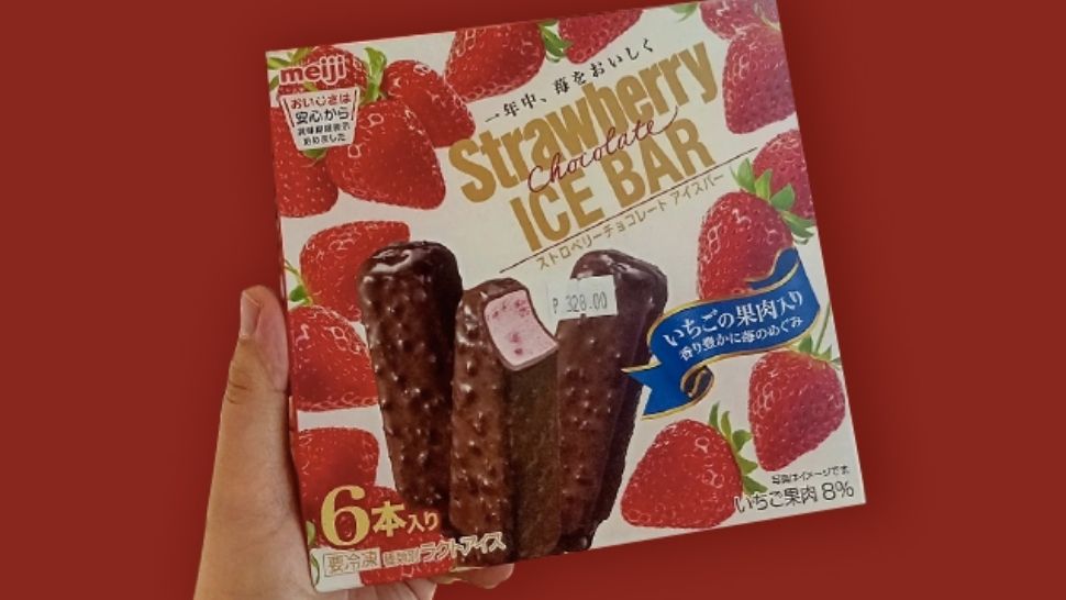 Here's Where You Can Get This Meiji Chocolate-Coated Strawberry Ice Cream