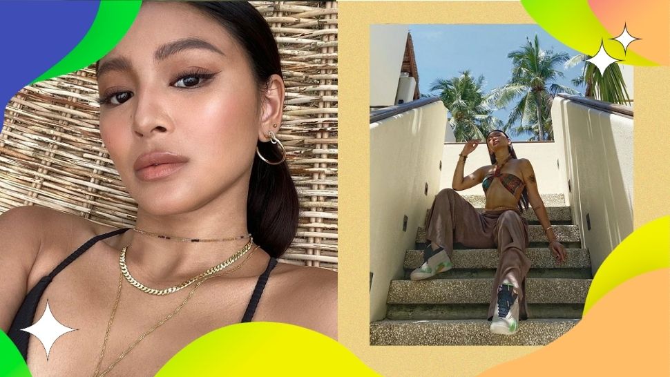 Nadine Lustre's Swimsuit OOTDs Will Convince You to Buy a Halter Bikini Top