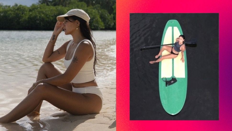 This Is the Easy Swimsuit Combo That Nadine Lustre Seems to Be Loving Right Now