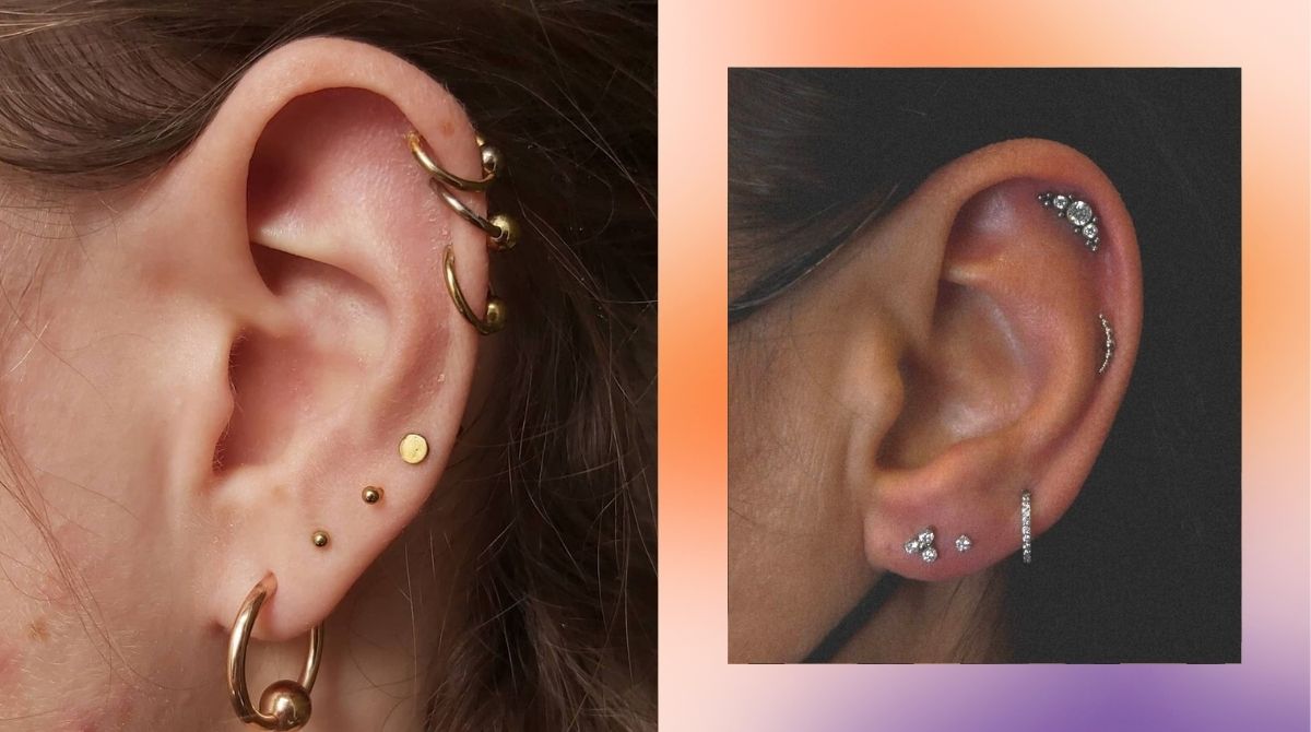 Trust Us: You'll Want to Try These Cool Ear Piercing Combinations in 2022