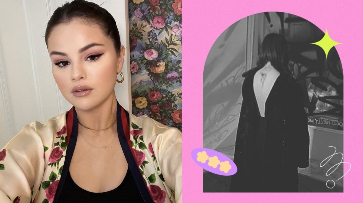 Selena Gomez Just Got a Rose Tattoo and It's Her Biggest One So Far