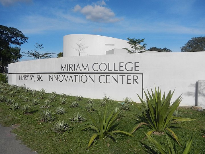 Miriam College campus in Quezon City