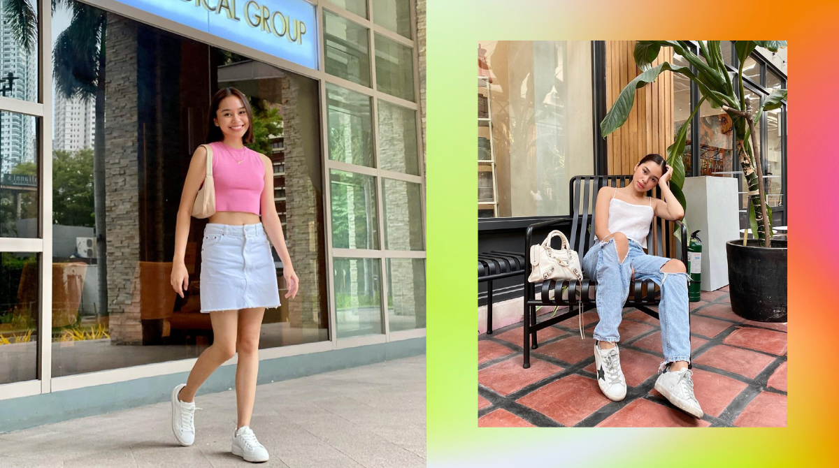 7 ~*Fresh*~ White Sneaker Outfits We're Stealing from Bella Racelis