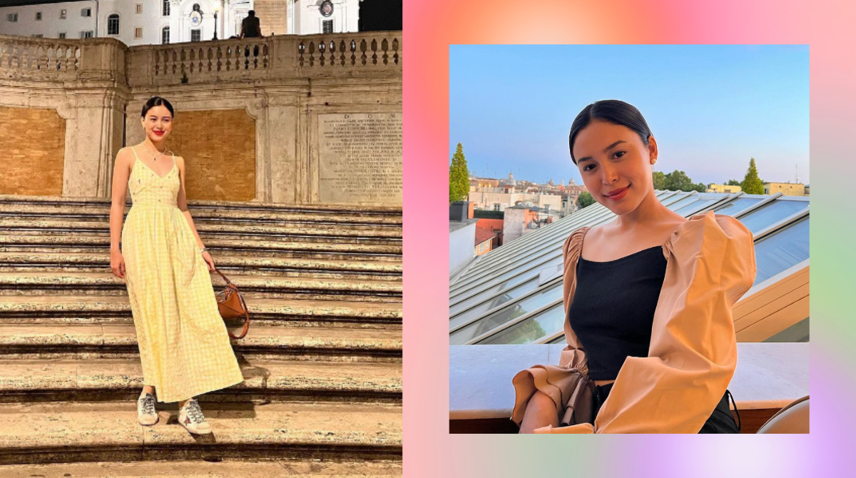 We Can't Get Over Claudia Barretto's Dainty Travel Outfits in Rome