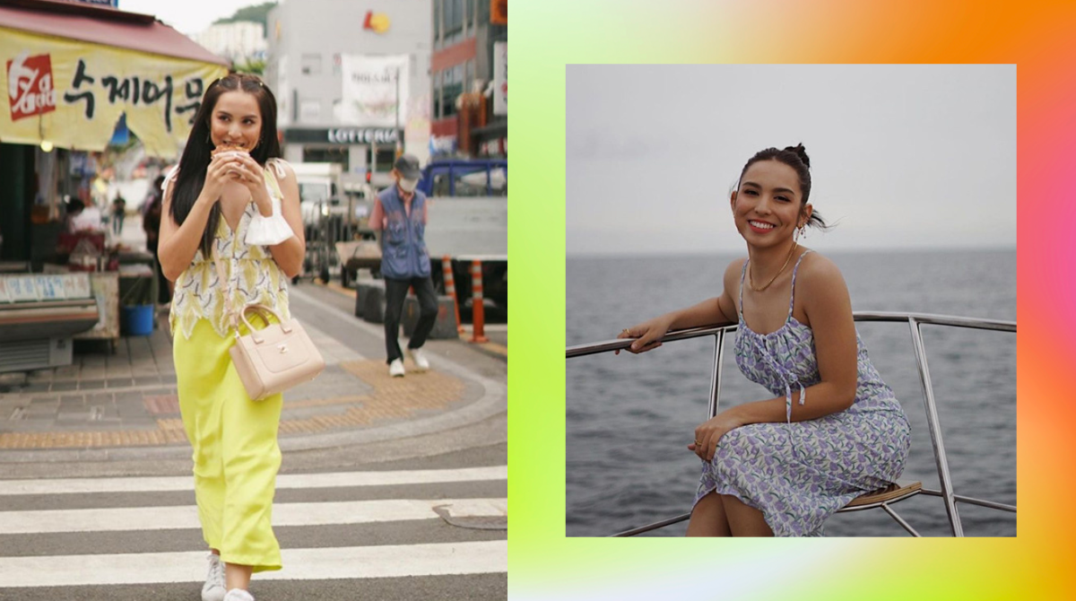 We Can't Get Over Kyline Alcantara's Pretty Travel OOTDs In South Korea