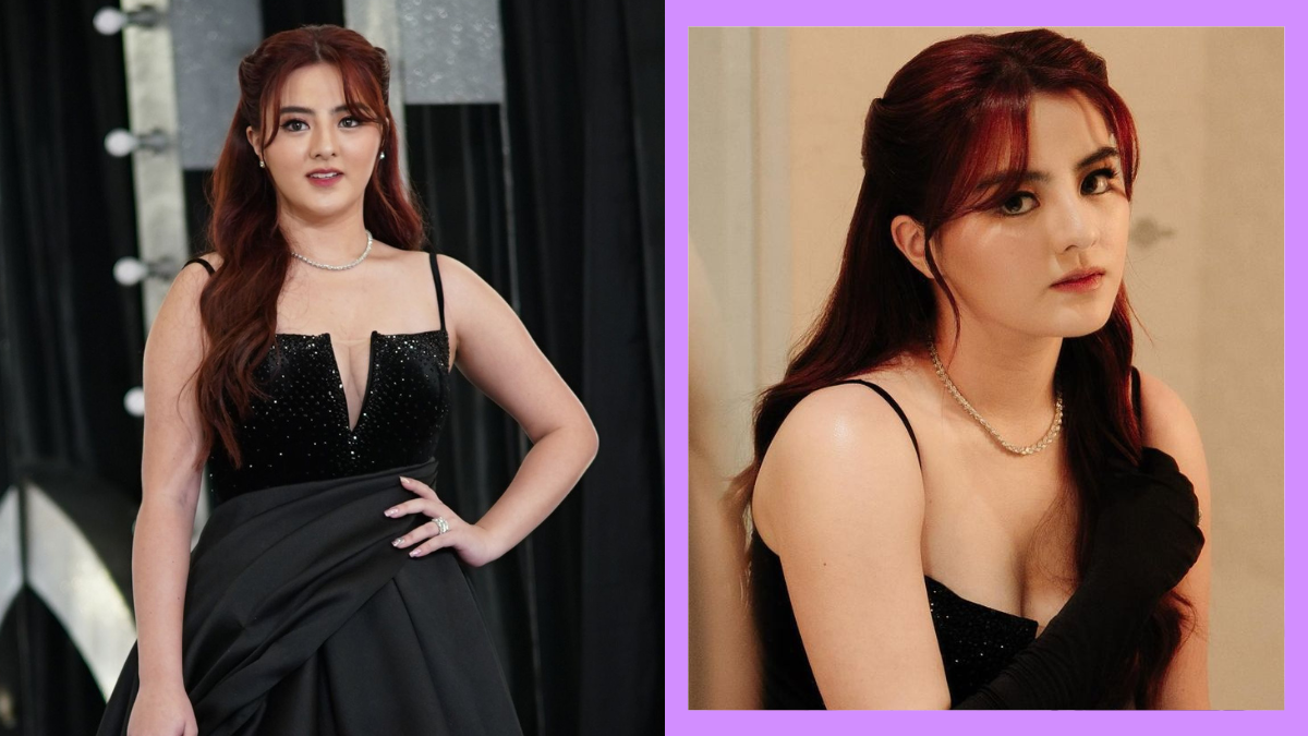 We're Obsessed with Cassy Legaspi's Burgundy Red Hair at the GMA Thanksgiving Gala