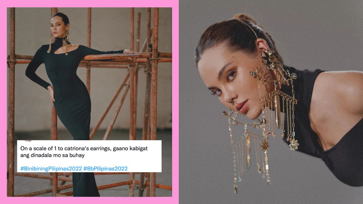 The Internet Had The Funniest Reactions To Catriona Gray's Huge Earrings at Bb. Pilipinas