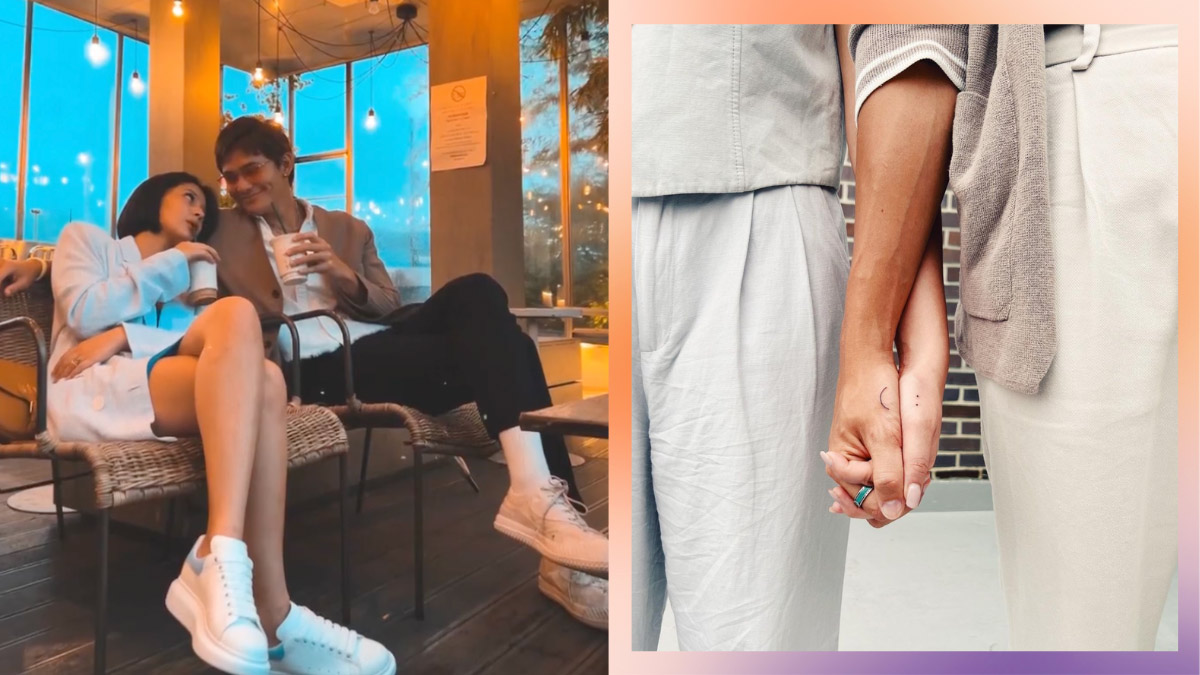 So Sweet! Bianca Umali and Ruru Madrid's Matching Tattoos Form a Smile When They're Holding Hands
