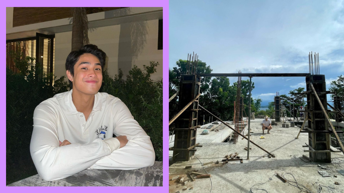 Wow! Donny Pangilinan is Already Having His Dream Home Built at 24