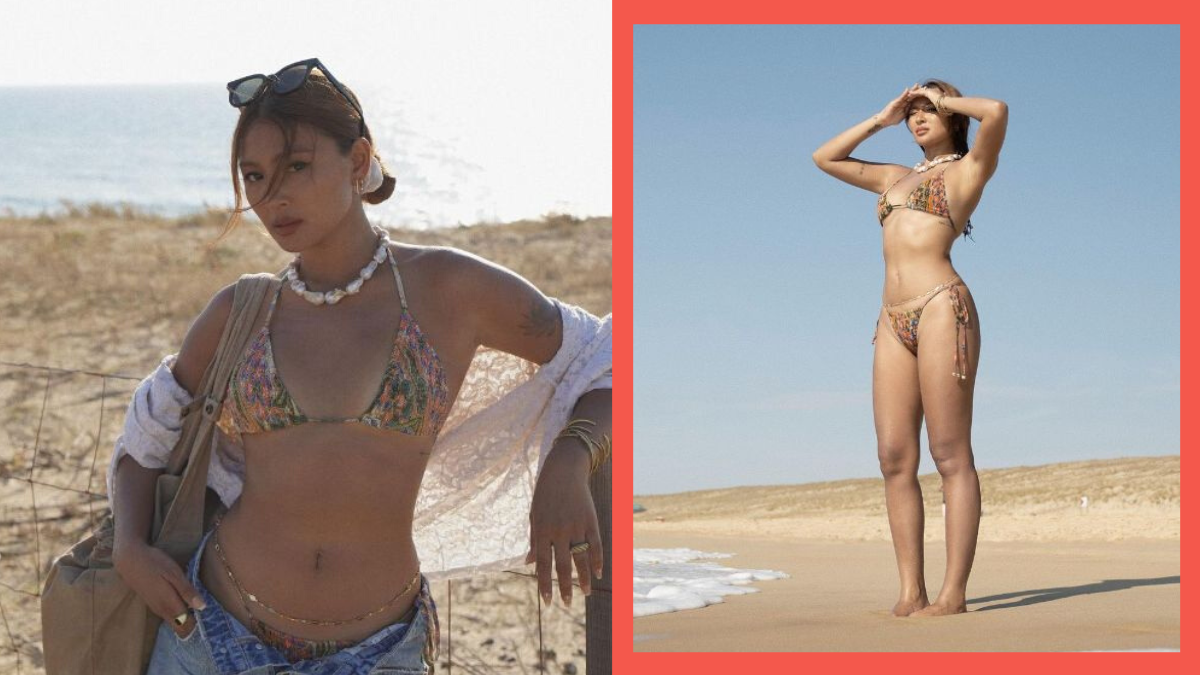 We Found the Exact Pieces Nadine Lustre Wore in Her Chic Swimsuit OOTD in France