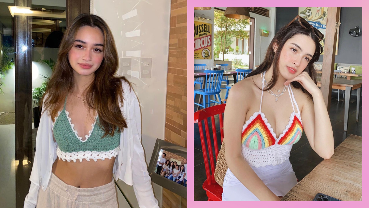 7 Cute and Easy Ways to Wear Crochet Tops, as Seen on the Cruz Sisters