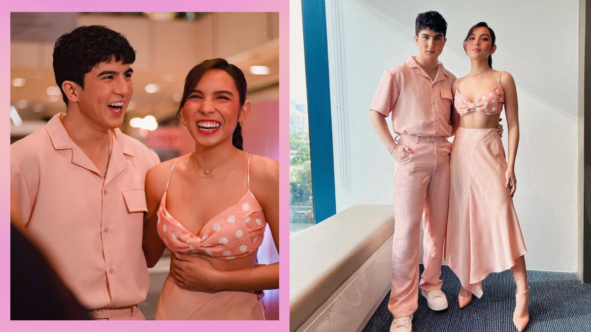 Mavy Legaspi and Kyline Alcantara are the Cutest Couple in Their Matching Pink OOTD