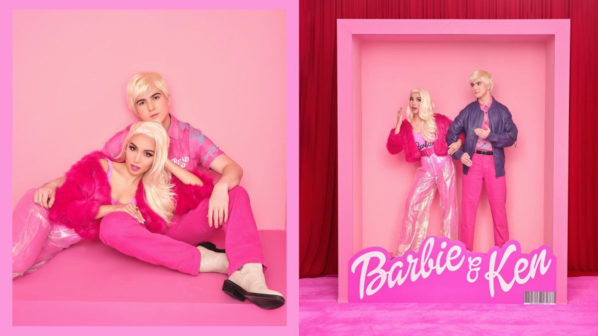So Cute! Mavy Legaspi and Kyline Alcantara Dressed Up As Barbie and Ken For Halloween