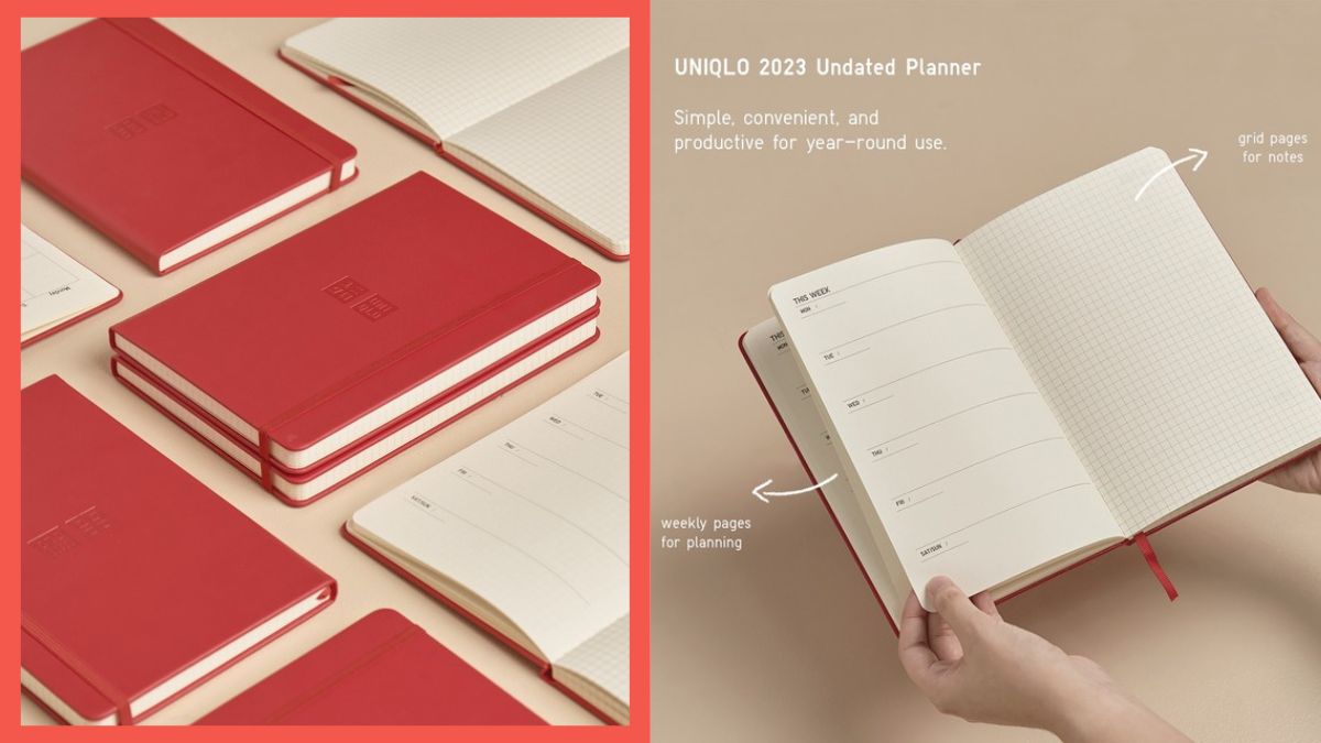 PSA: Here's How You Can Get This *Minimalist* Uniqlo Planner For Free