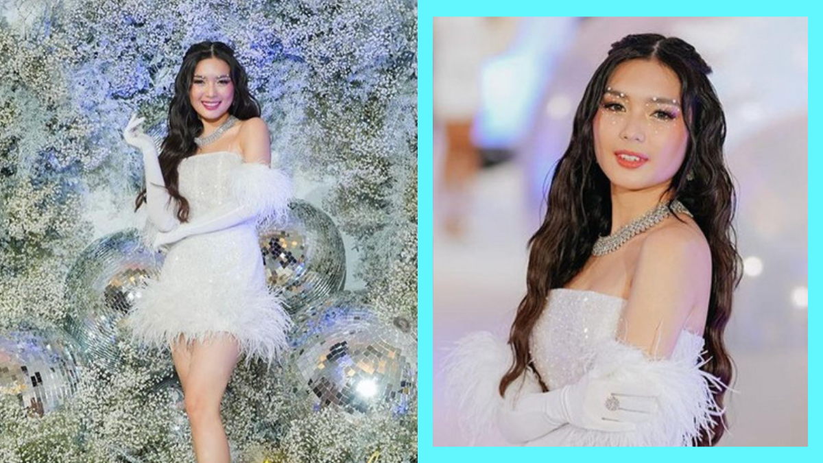 So Pretty! Francine Diaz Looks ~*Angelic*~ At The Star Magical Christmas Ball