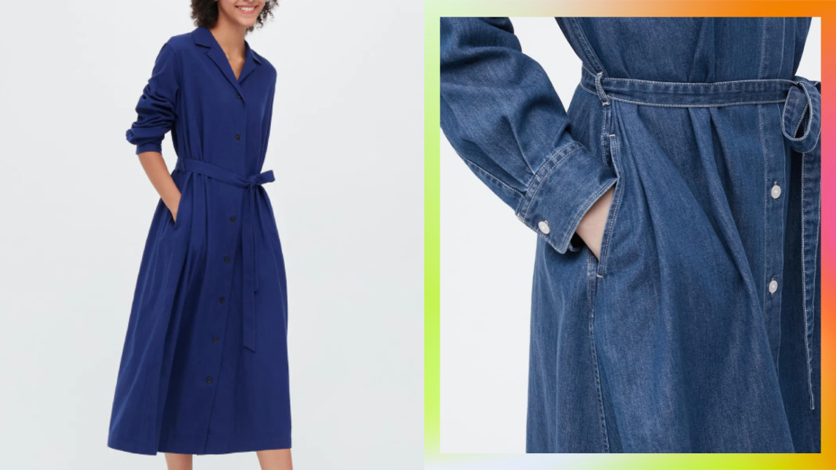 10 Comfy Uniqlo Dresses With Pockets That Are *Perfect* For Lazy Days