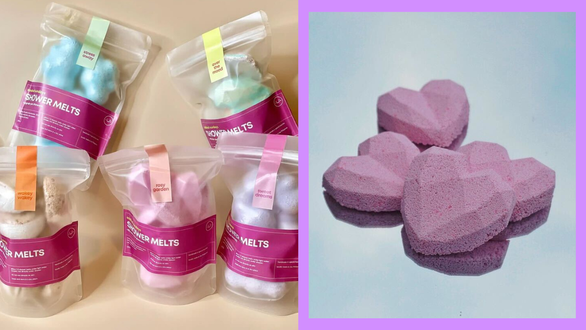 These Pretty Shower Melts Are *Perfect* For Your Self-Care Routine