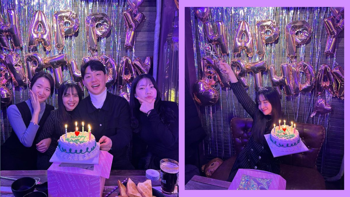 Awww, Kristel Fulgar Had the *Cutest* Birthday Celebration with Yohan Kim in Korea