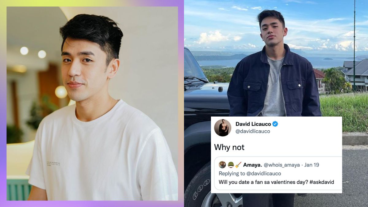 ICYMI: David Licauco Says He's Game to *Date* a Fan This Valentine's Day