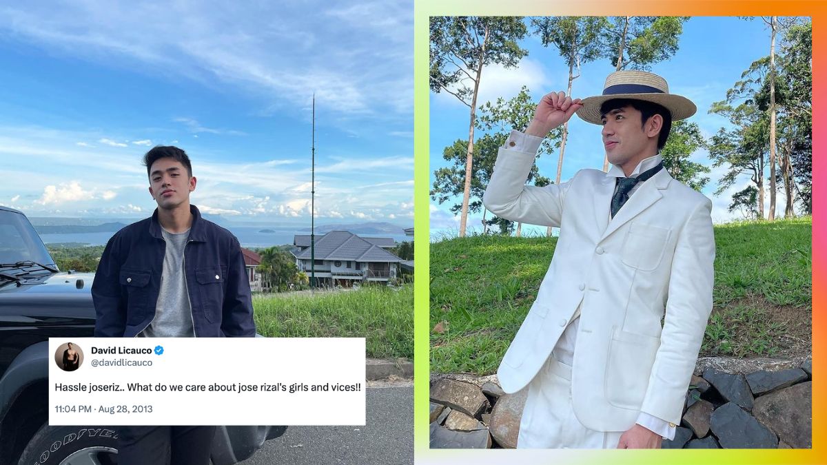 David Licauco Admits Feeling *Nervous* When His Old Tweets About Jose Rizal Suddenly Went Viral